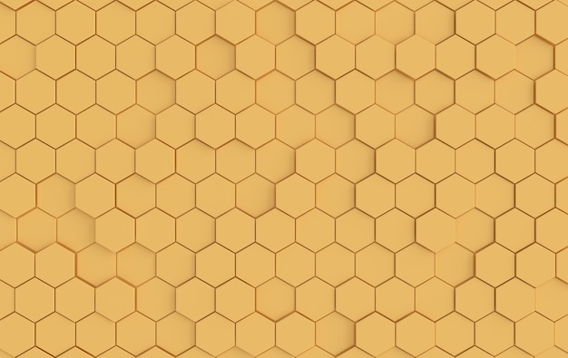 Hexagonal abstract background