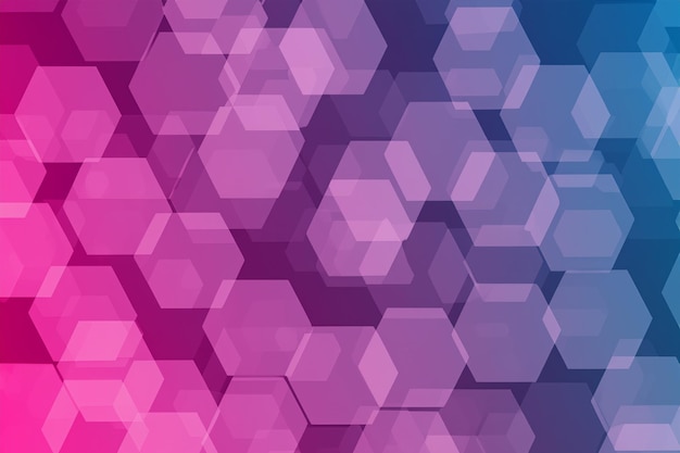 Photo hexagonal color background