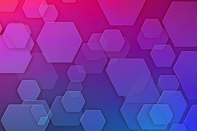 Photo hexagonal color background