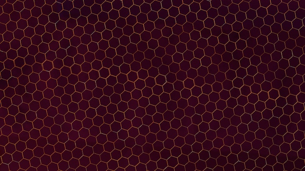 Hexagonal pattern background