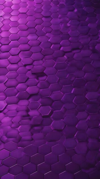 Hexagonal purple pattern tiles