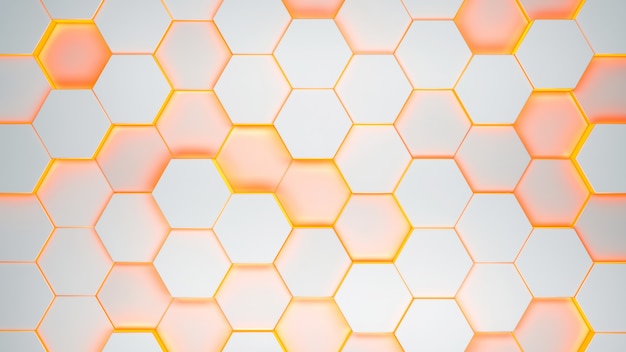 Hexagonal texture pattern