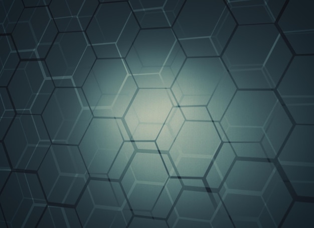 Hexagonal wallpaper