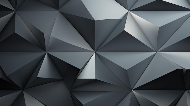 Hexagons grey geometric background