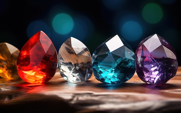 Hidden Riches Unearthing the Beauty of Gemstones The Radiance of Gems A Macro Exploration of Colors