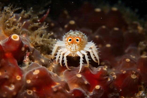 海底の隠された宝物 動物の写真撮影