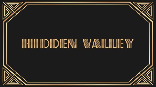 Foto hidden valley jazz gold testo