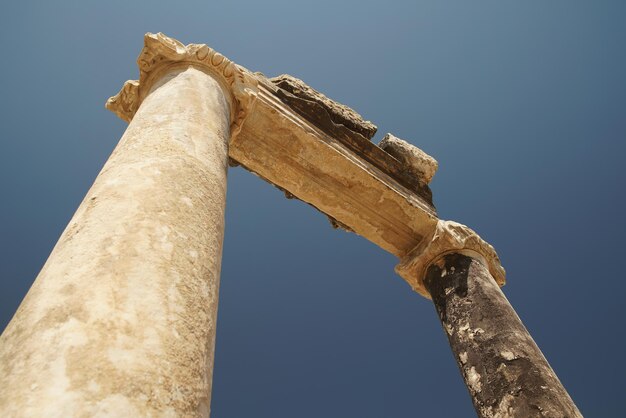 Hierapolis Ancient City in Pamukkale Denizli Turkiye