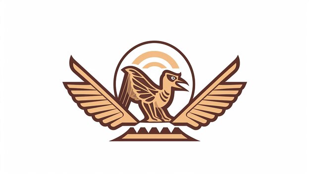 Foto geroglifico critto preistorico logo design storia dell'arte egiziana