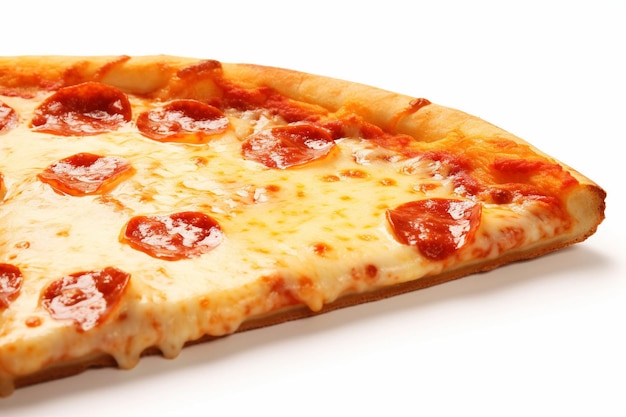 high angle of delicious pizza on wooden table