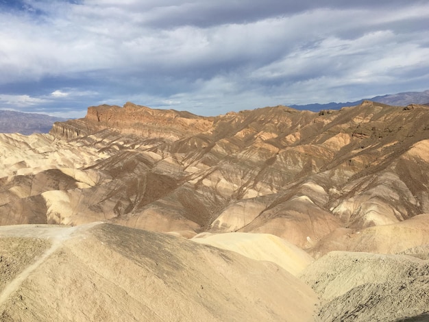 high angle shot of rocky landscape