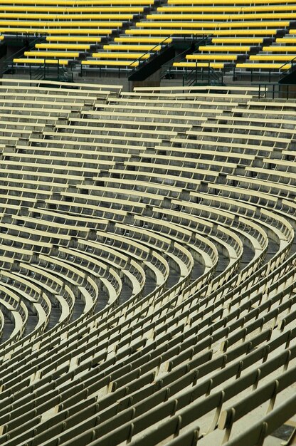 high angle view of amphitheater