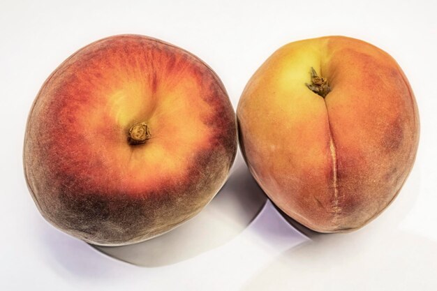 High angle view of apples on table