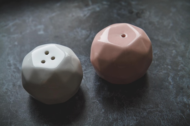 Photo high angle view of balls on table