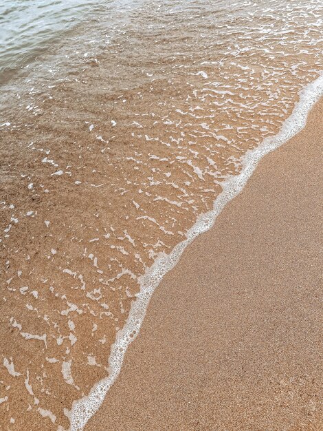 Photo high angle view of beach