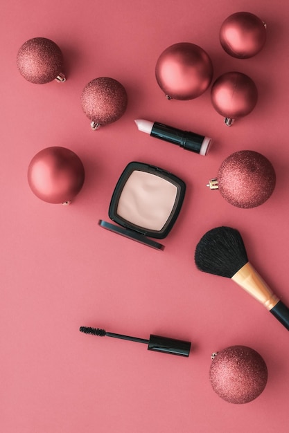 High angle view of beauty products on table