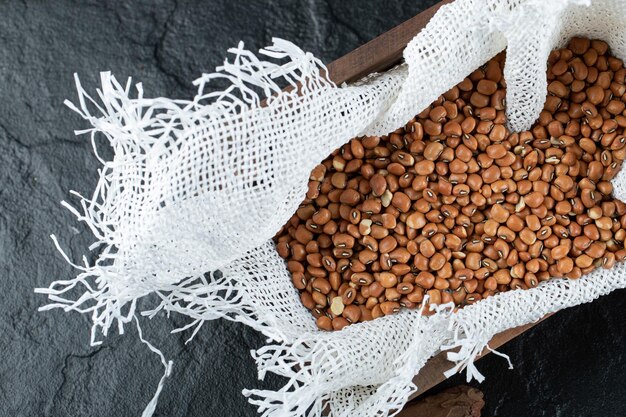 High angle view of bread on table