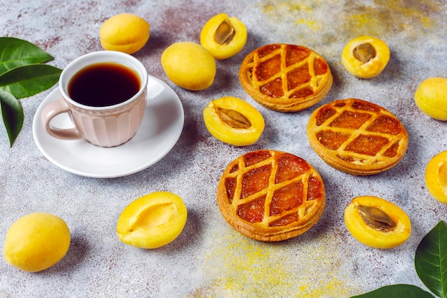high angle view of breakfast on table