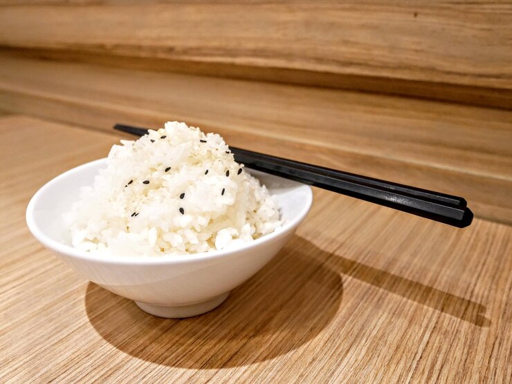 Photo テーブルの上の朝食の高角度のビュー