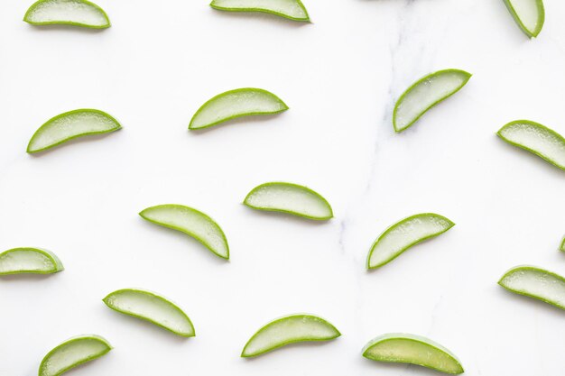 Photo high angle view of chopped vegetables against white background