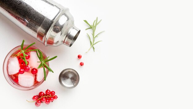 Photo high angle view of christmas decoration on white background