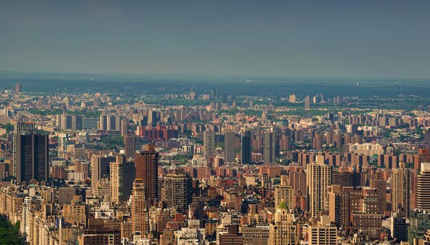 Foto vista ad alto angolo della città