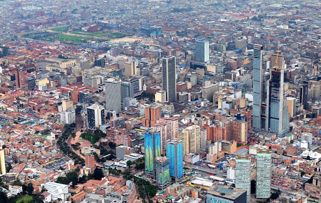 High angle view of cityscape