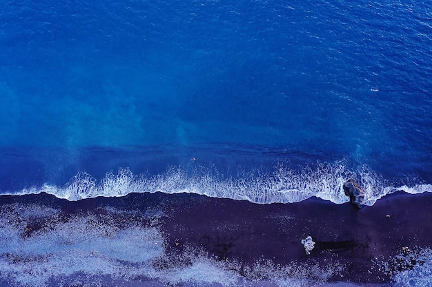 Foto vista ad alto angolo della costa