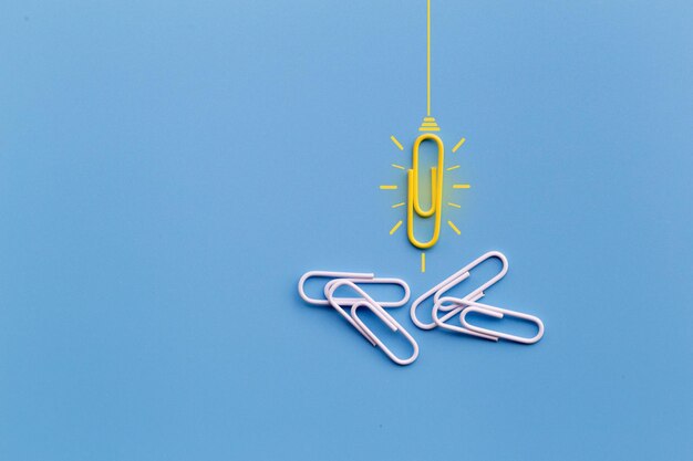 High angle view of cross on blue background