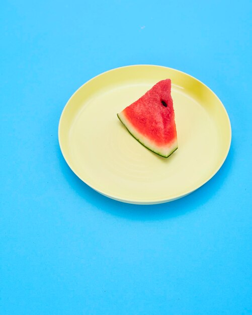 High angle view of dessert in plate