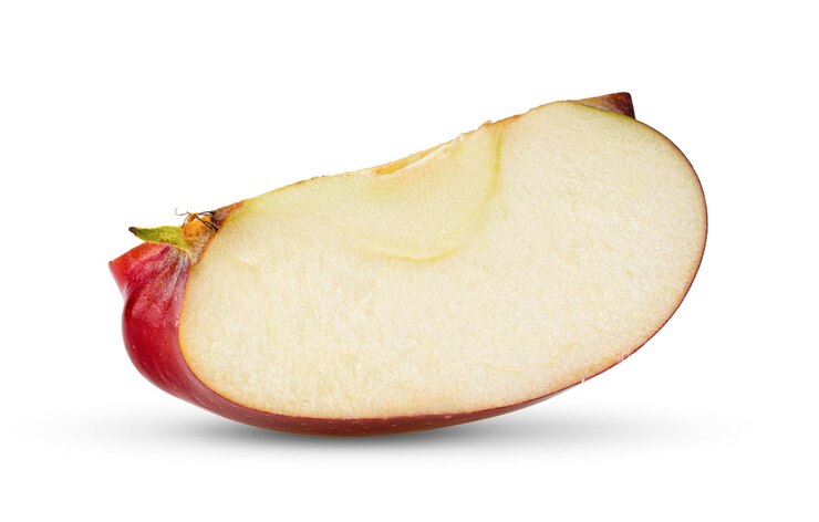 Photo high angle view of dessert on white background