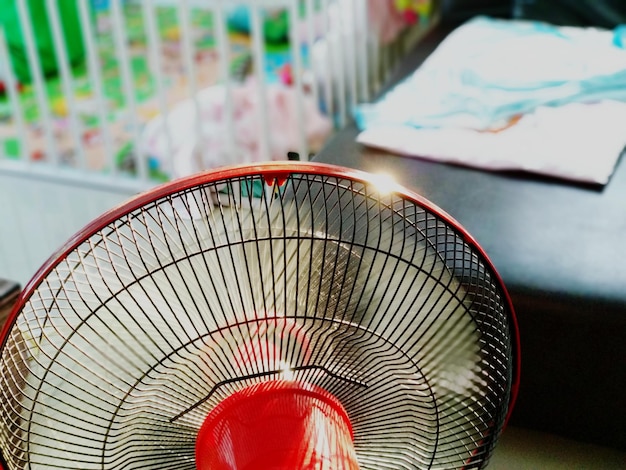 Photo high angle view of electric fan