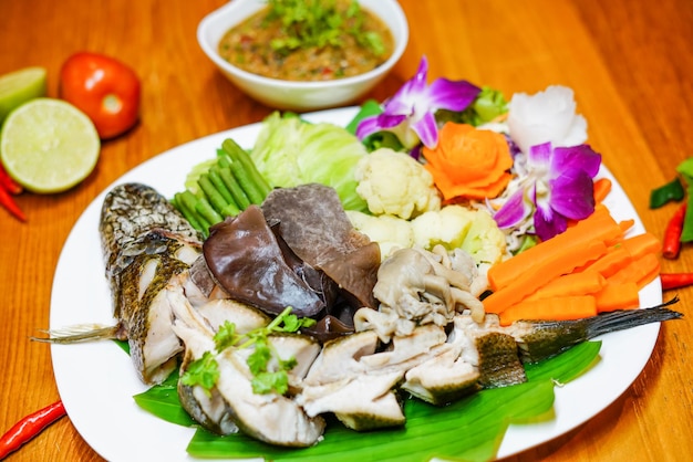 High angle view of food in plate