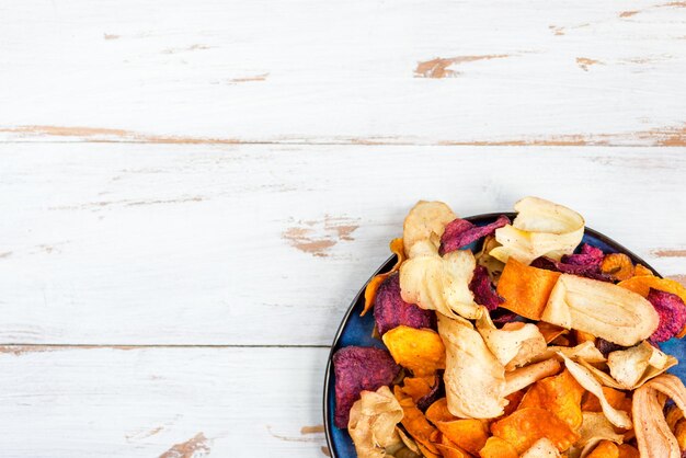 High angle view of food on table