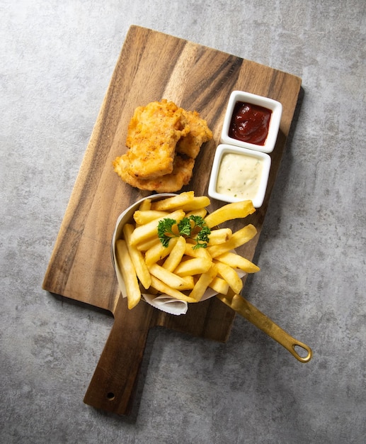 High angle view of food on table