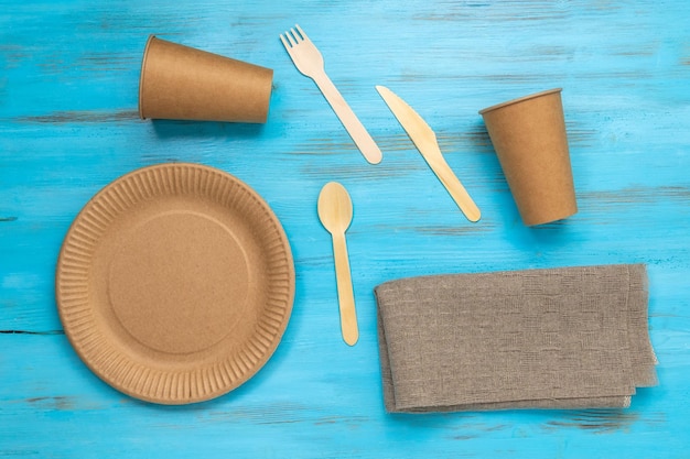 High angle view of food on table