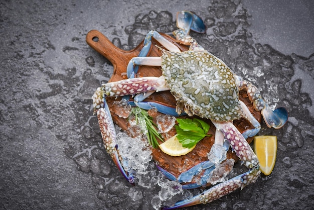 High angle view of food