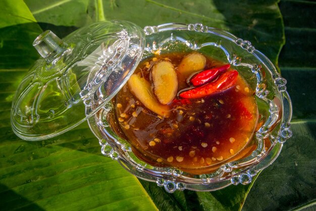 High angle view of fruits in glass on water