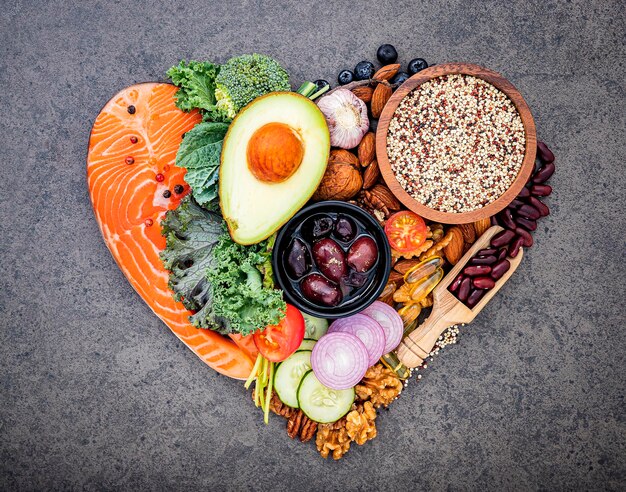 High angle view of fruits served in bowl