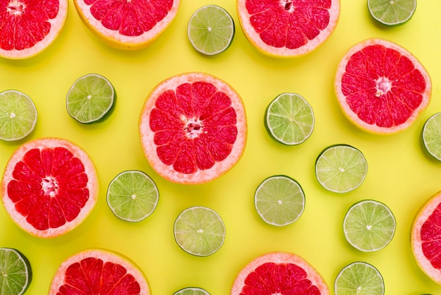 high angle view of fruits