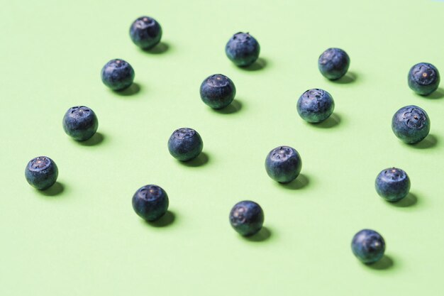 Photo high angle view of fruits