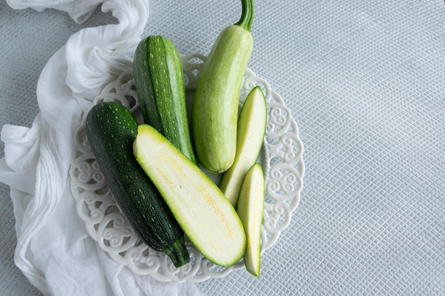 High angle view of fruits