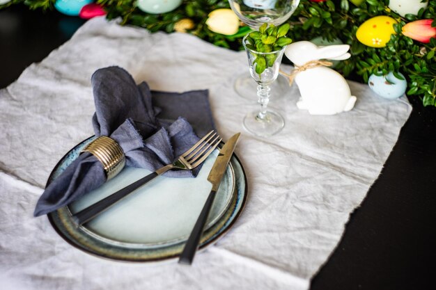 High angle view of glasses on table