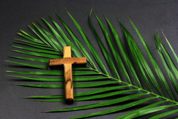 high angle view of green leaves on table