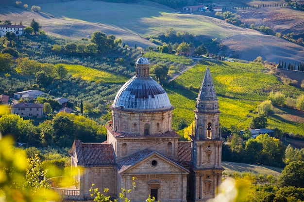 Foto vista ad alto angolo dell'edificio storico