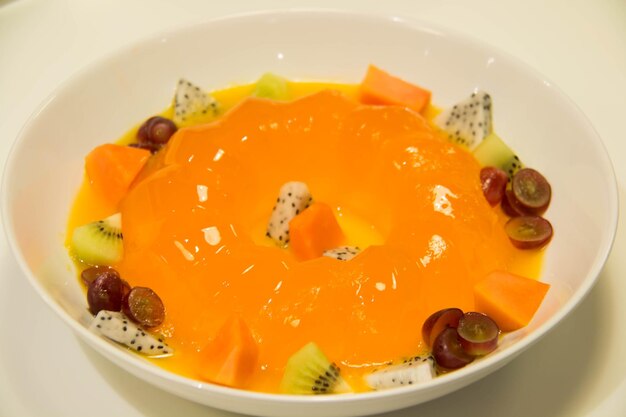 High angle view of meal served in plate