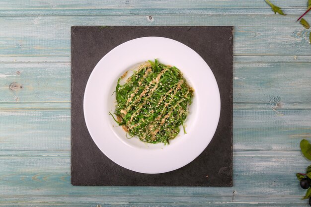 Photo high angle view of meal served on table