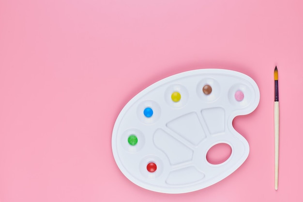 High angle view of multi colored candies on table