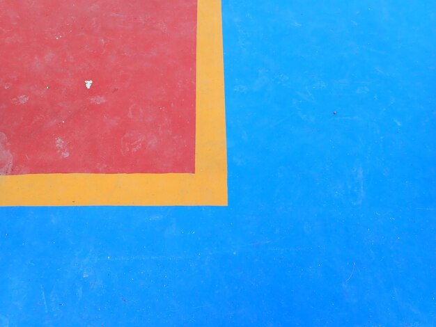 Photo high angle view of multi colored swimming pool