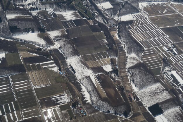 写真 都市の建物の高角度の眺め